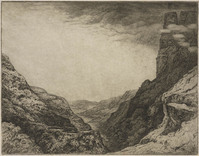 KG 18224
<br/>
Bergachtig rivierdal in Schotland
<br/>
<em>Nachenius, Jan Coenraad (1890-1987)</em>